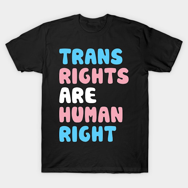 Trans rights are human right T-Shirt by Dianeursusla Clothes